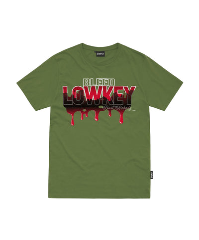 Bleed Lowkey Tee - Moss Green